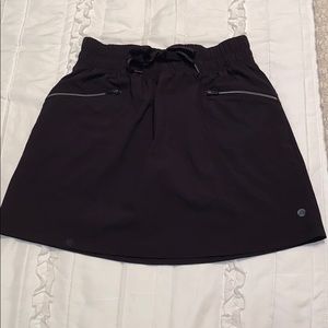 Black Athletic Skirt with Shorts Underneath!